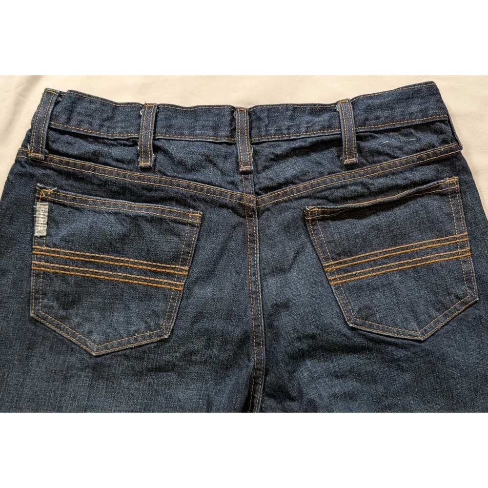 Cinch Silver Label Men's Jeans 34x36 Dark Wash Slim Fit Straight Leg EUC - Picture 7 of 10